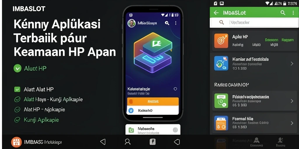 Antarmuka IMBASLOT yang sederhana dan fungsional.