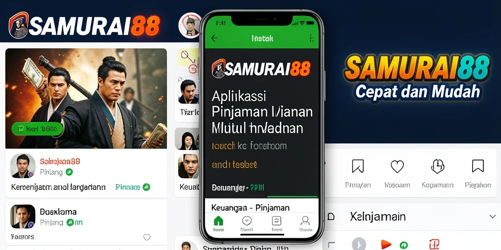 Tampilan antarmuka aplikasi SAMURAI88 yang sederhana dan fungsional.