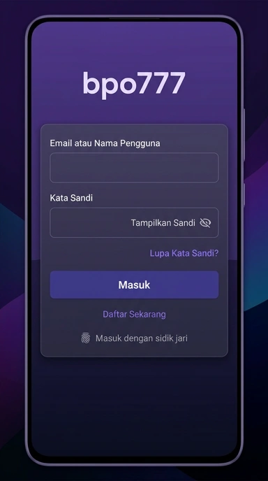 Masuk ke Akun bpo777 Anda dengan Mudah