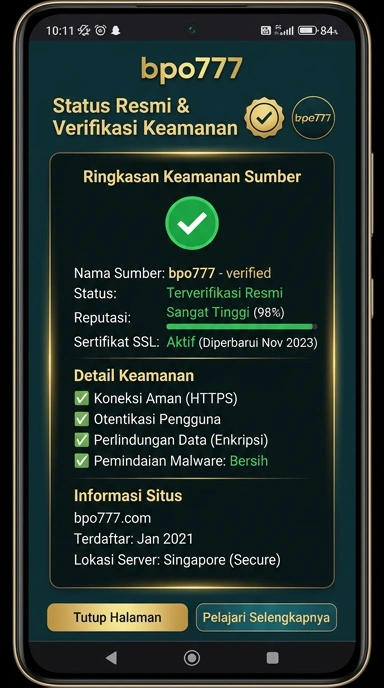 Kanal Resmi bpo777 untuk Pengguna Android Indonesia